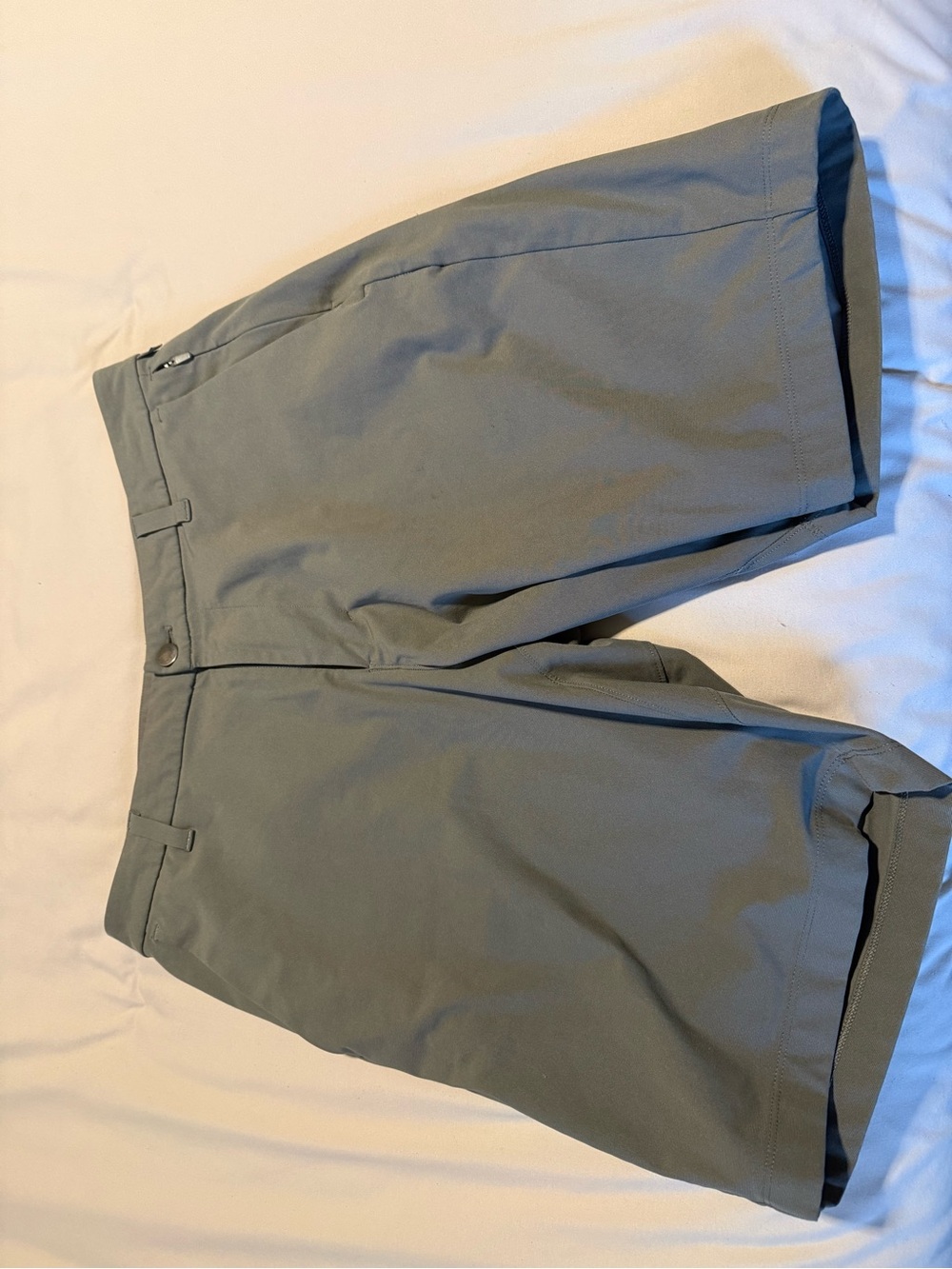 lululemon athletica Men's Flat-Front Shorts - Olive